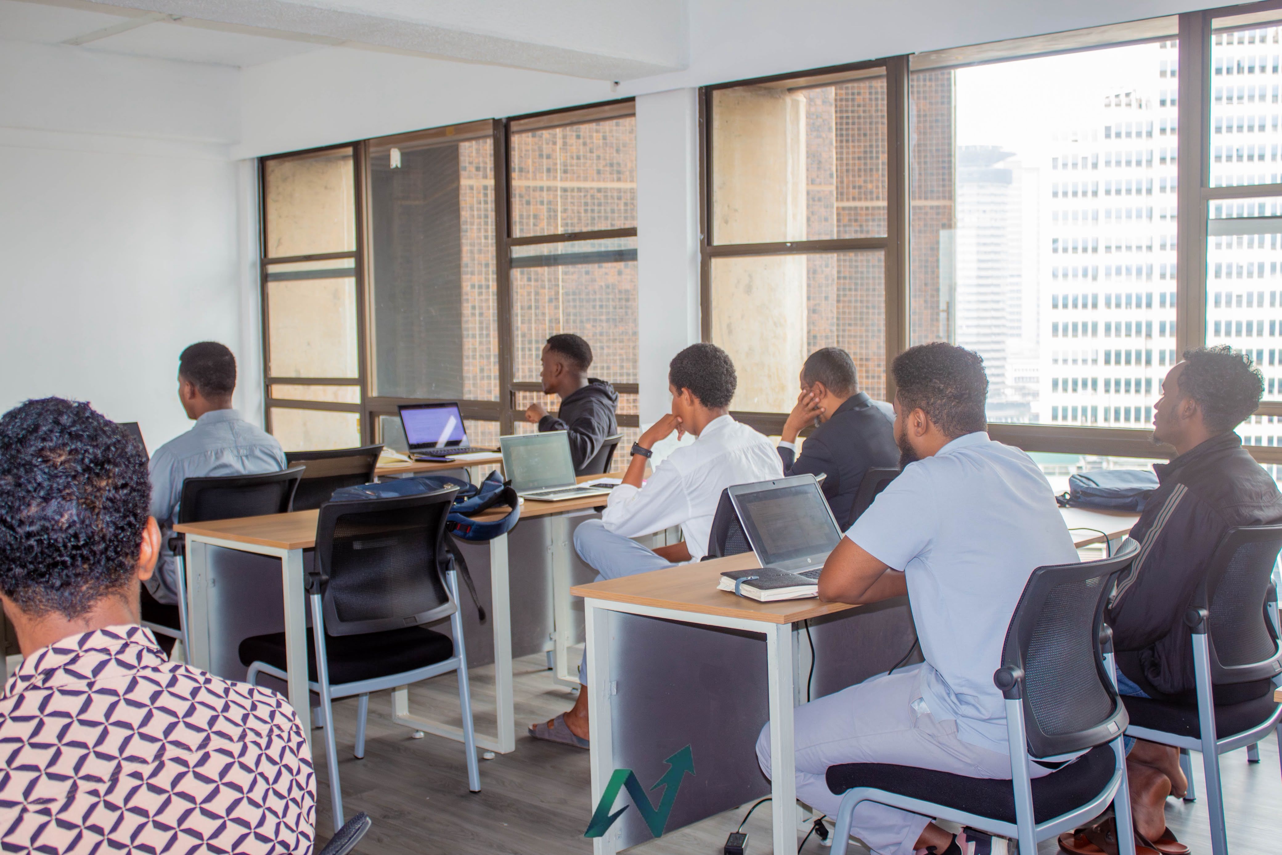 Students Learning in a class